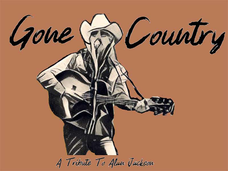 Gone Country - A Tribute to Alan Jackson Logo